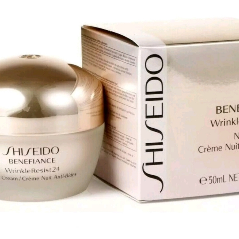 New Shiseido Wrinkle Resist 24 Night Cream 1.7oz 50ml Japanese
